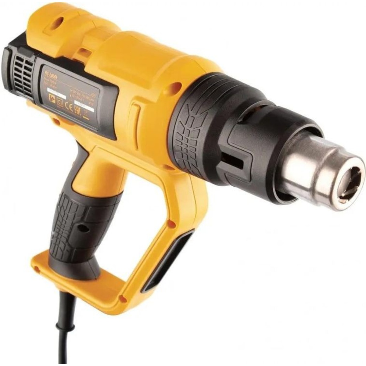 Технический фен Denzel HG-2000E (Цвет: Yellow)