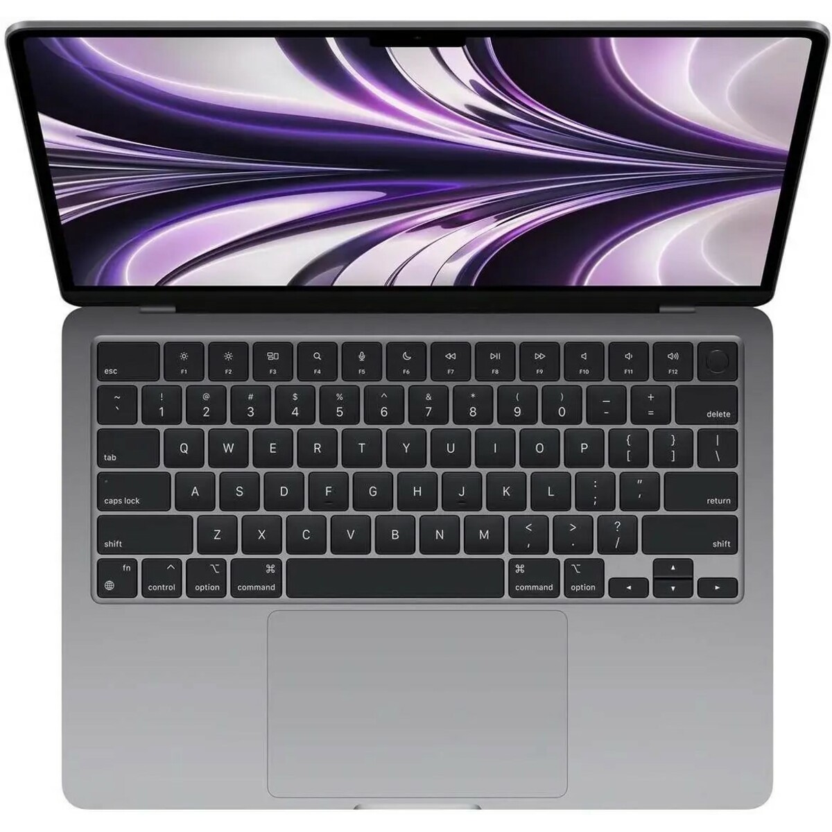 Ноутбук Apple MacBook Air 13 Apple (M2 / 8Gb / 512Gb / GPU 10-core / Space Gray / Русская гравировка) (MLXX3)