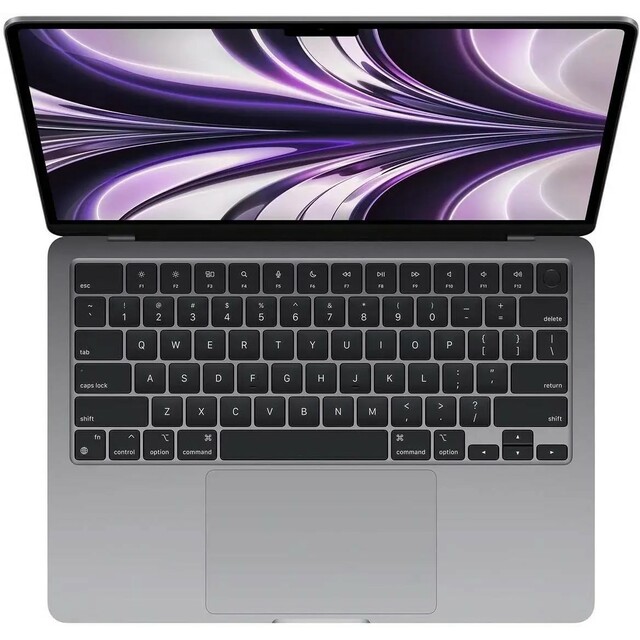 Ноутбук Apple MacBook Air 13 Apple (M2/8Gb/512Gb/GPU 10-core/Space Gray/Русская гравировка) (MLXX3)