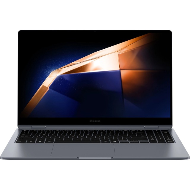 Ноутбук Samsung Galaxy Book 4 360 NP750 Core 5 120U 16Gb SSD512Gb Intel Graphics 15.6 AMOLED Touch FHD (1920x1080) Windows 11 Home English grey WiFi BT Cam (NP750QGK-KG1IN)