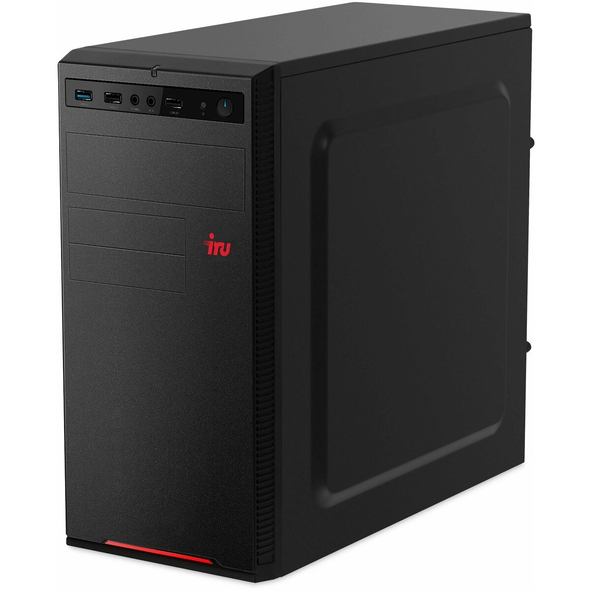 ПК IRU Planio 320A5SEV (Ryzen 3 3200G 3.6Ghz / 8Gb DDR4 / SSD256Gb / AMD Radeon Vega 8 / FreeDOS / black) 
