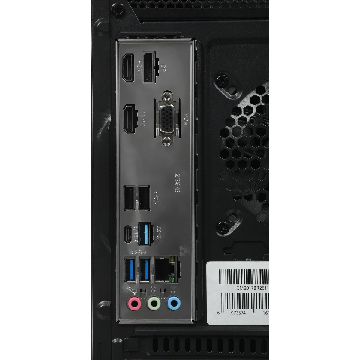 ПК Amur Нарвал B7I21 АМУЕ.466219.002 (Core i5 12400 2.5Ghz/16Gb DDR5/SSD512Gb/Intel UHD Graphics 730/noOS/black) 