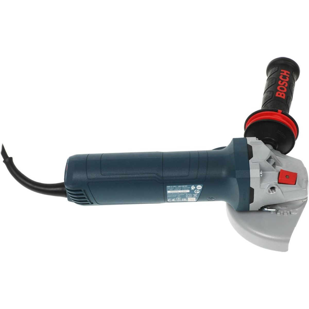 Углошлифовальная машина Bosch GWS 12-125 (Цвет: Blue)