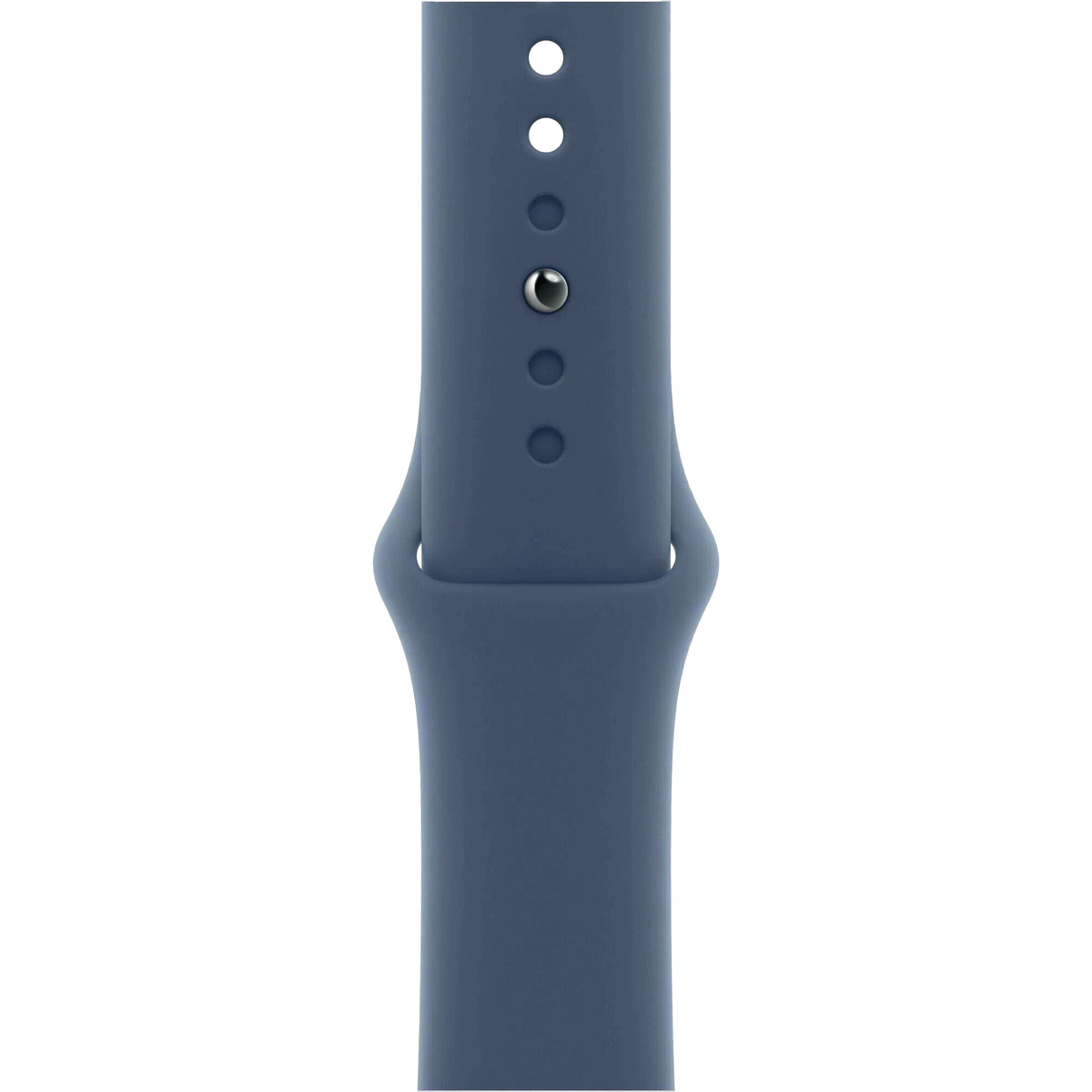 Умные часы Apple Watch Series 10 42mm Aluminum Case with Sport Band S / M (Цвет: Silver / Denim)