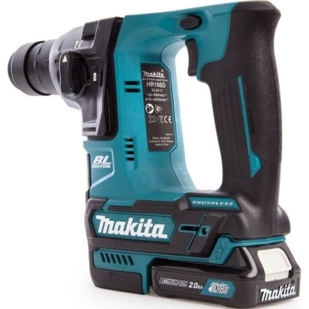 Перфоратор Makita HR166DWAJ (Цвет: Blue)