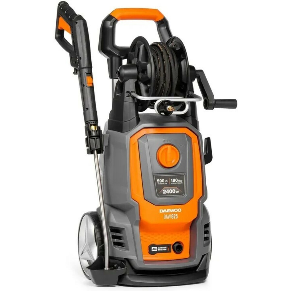 Минимойка Daewoo DAW 625 (Цвет: Orange/Gray)