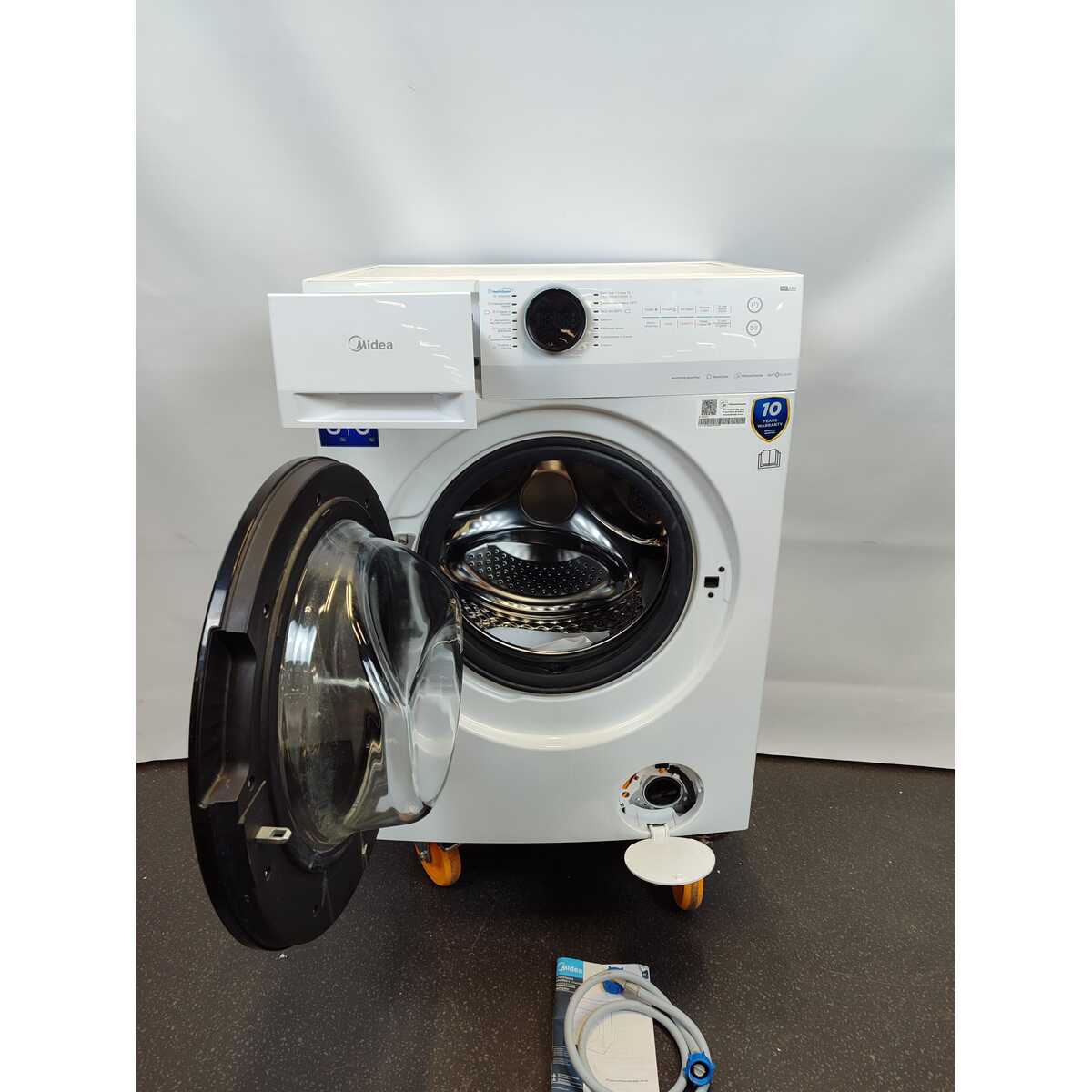 Стиральная машина Midea MF200D80WBS/W-RU, белый