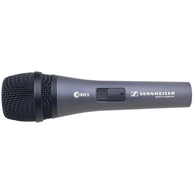 Микрофон проводной Sennheiser E 835-S, черный