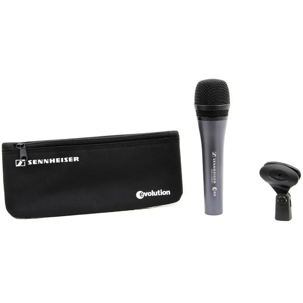 Микрофон проводной Sennheiser E 835-S, черный