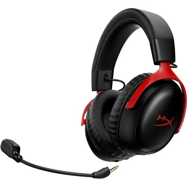 Компьютерная гарнитура HyperX Cloud III S Wireless (Цвет: Black / Red) Компьютерная гарнитура HyperX Cloud III S Wireless (Цвет: Black / Red)