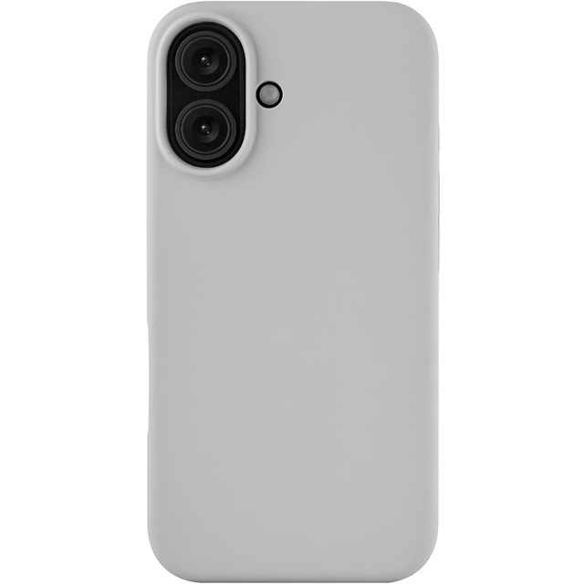 Чехол-накладка uBear Touch Mag Case для смартфона Apple iPhone 16 (Цвет: Light Grey)