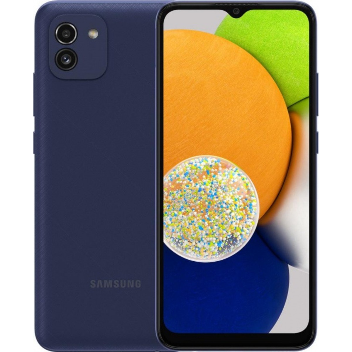 Смартфон Samsung Galaxy A03 3/32Gb RU (Цвет: Blue)