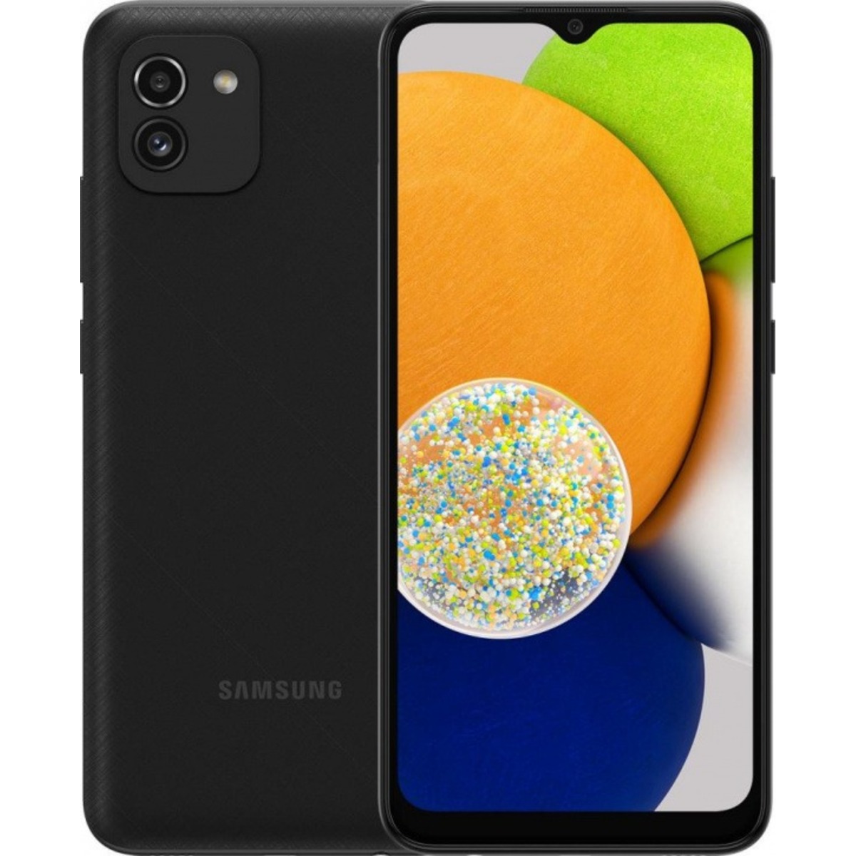 Смартфон Samsung Galaxy A03 4/64Gb RU (Цвет: Black)