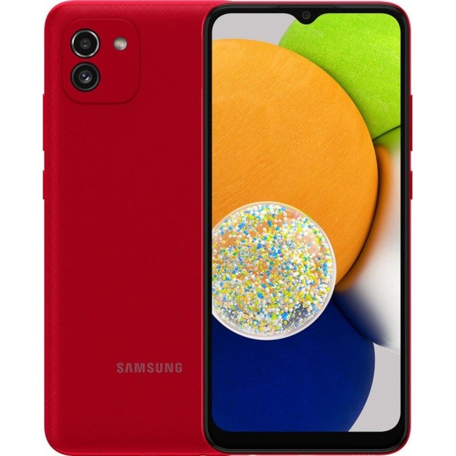 Смартфон Samsung Galaxy A03 3 / 32Gb RU (Цвет: Red)