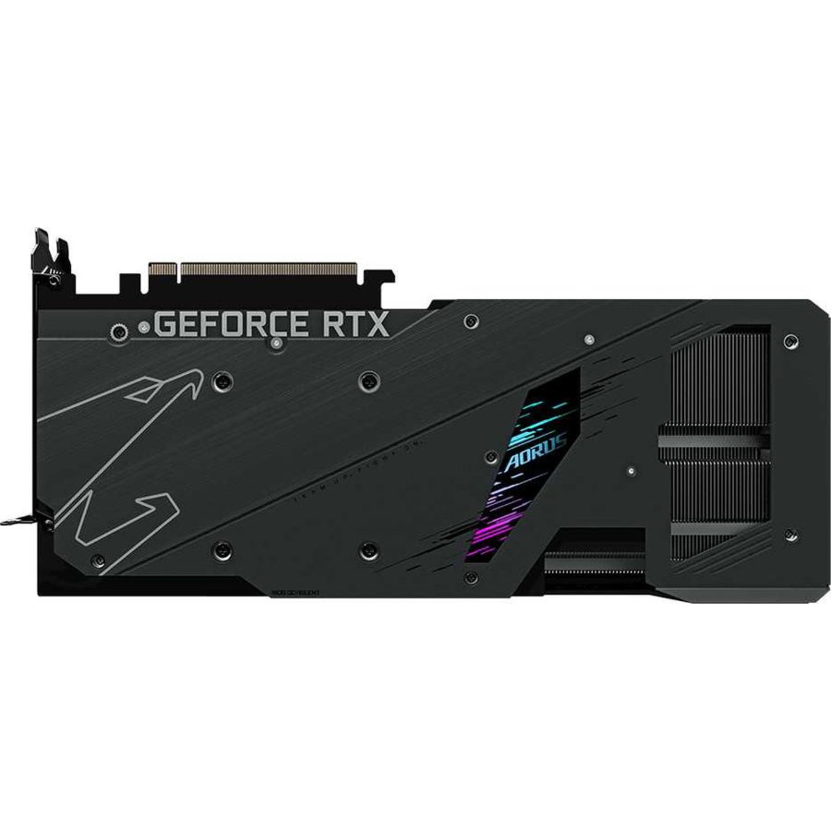 Видеокарта GIGABYTE PCI-E 4.0 GV-N3080AORUS M-10GD 3.0 LHR NVIDIA GeForce RTX 3080 10240Mb 320 GDDR6X 1845 / 19000 / HDMIx3 / DPx3 / HDCP Ret