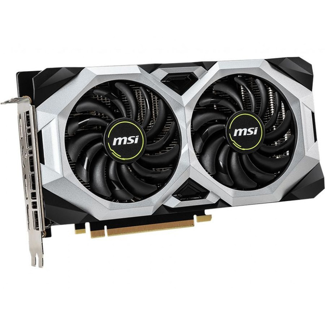 Видеокарта MSI PCI-E RTX 2060 SUPER VENTUS OC RU NVIDIA GeForce RTX 2060SUPER 8192Mb 256 GDDR6 / 14000 / HDMIx1 / DPx3 / HDCP Bulk