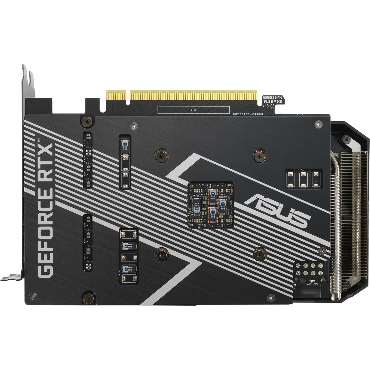 Видеокарта Asus PCI-E 4.0 DUAL-RTX3060-12G-V2 LHR NVIDIA GeForce RTX 3060 12288Mb 192 GDDR6 1777/15000/HDMIx1/DPx3/HDCP Ret