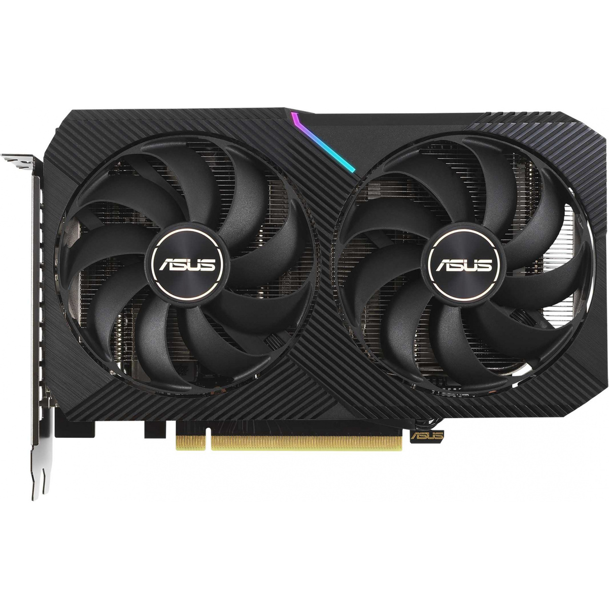 Видеокарта Asus PCI-E 4.0 DUAL-RTX3060-12G-V2 LHR NVIDIA GeForce RTX 3060 12288Mb 192 GDDR6 1777/15000/HDMIx1/DPx3/HDCP Ret