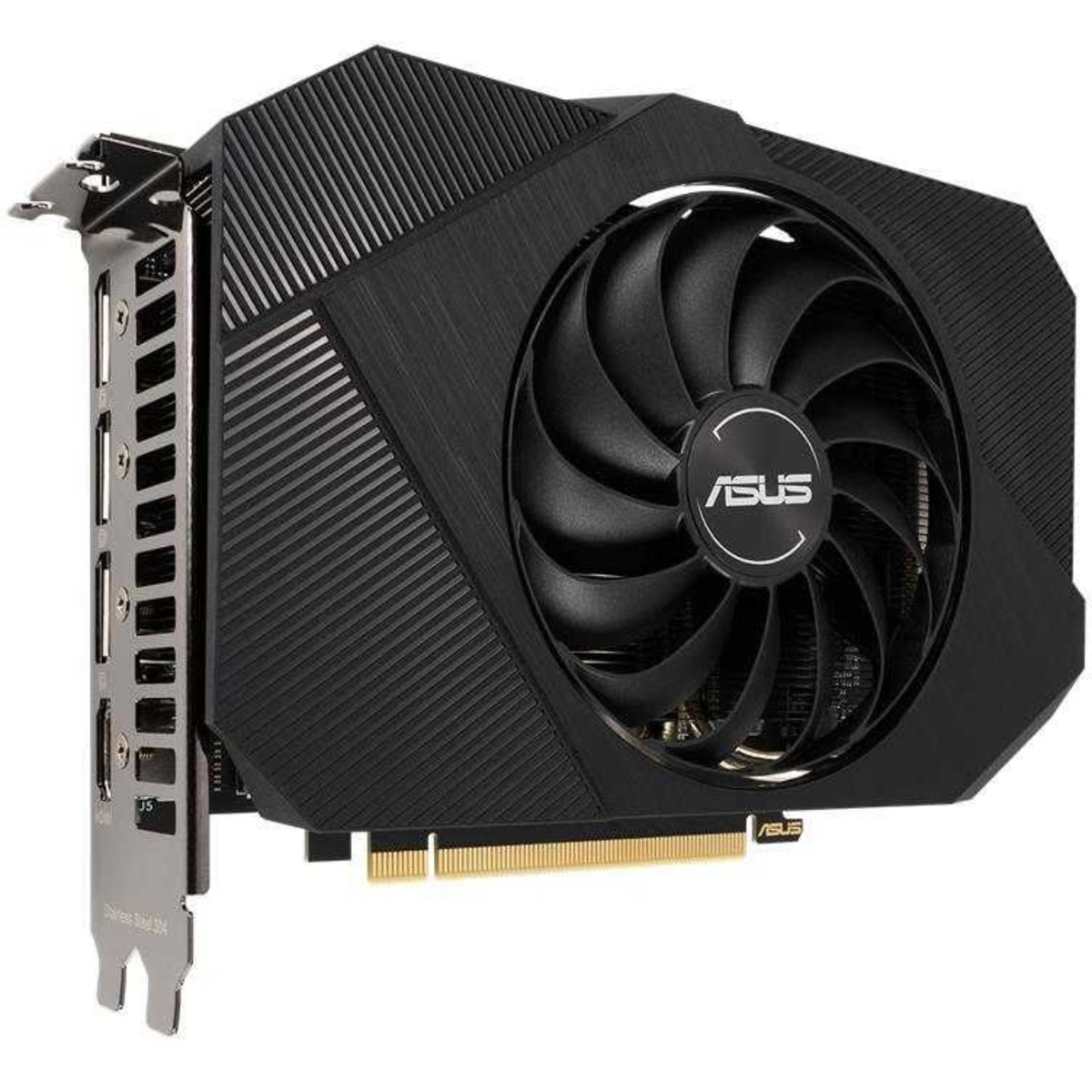 Видеокарта ASUS PCI-E 4.0 PH-RTX3060-12G-V2 LHR NVIDIA GeForce RTX 3060 12288Mb 192 GDDR6 1777 / 15000 / HDMIx1 / DPx3 / HDCP Ret