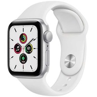 Умные часы Apple Watch SE GPS 40mm Aluminum Case with Sport Band MYDM2RU/A (Цвет:Silver/White)