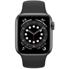 Умные часы Apple Watch Series 6 GPS 40mm Aluminum Case with Sport Band MG133RU/A (Цвет: Space Gray/Black)