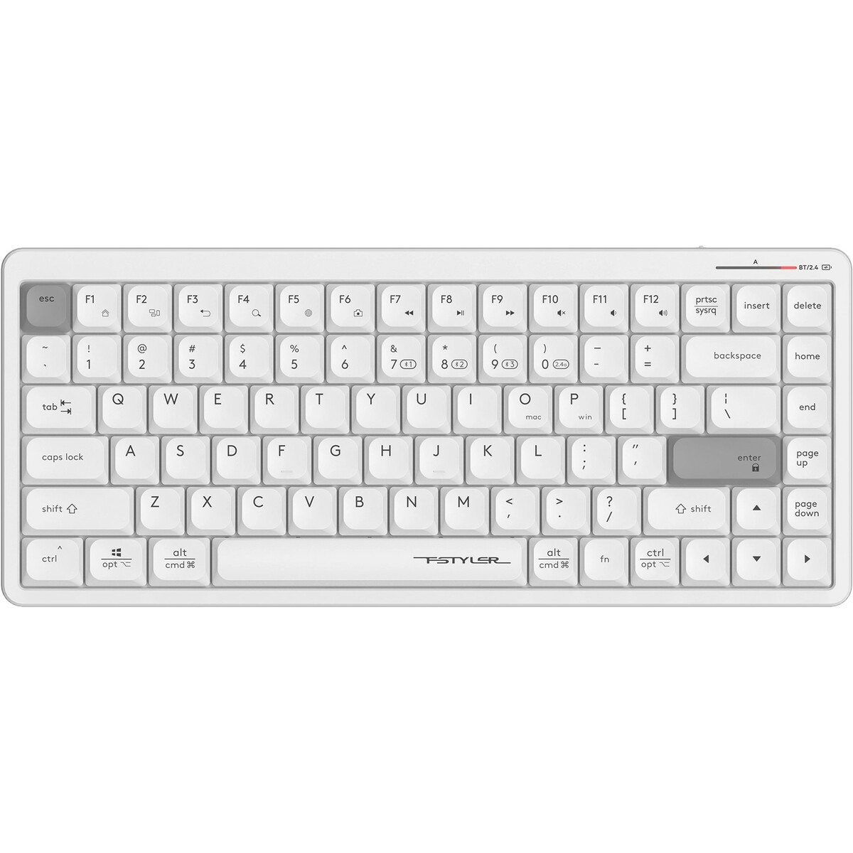 Клавиатура A4Tech Fstyler FBX53C, белый 