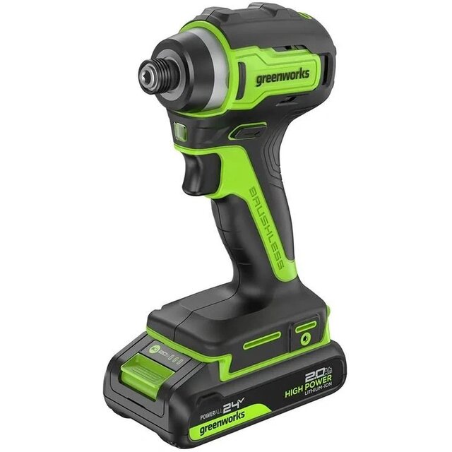 Винтоверт Greenworks ID3170 (Цвет: Green)