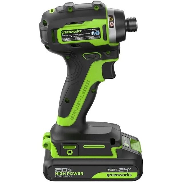 Винтоверт Greenworks ID3170 (Цвет: Green)