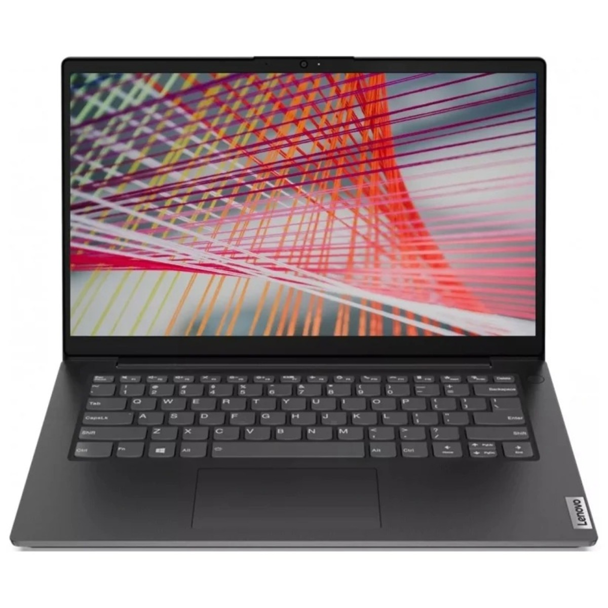 Ноутбук Lenovo V14 GEN2 ITL Core i5 1135G7 8Gb SSD256Gb Intel Iris Xe graphics 14 TN FHD (1920x1080) noOS black WiFi BT Cam