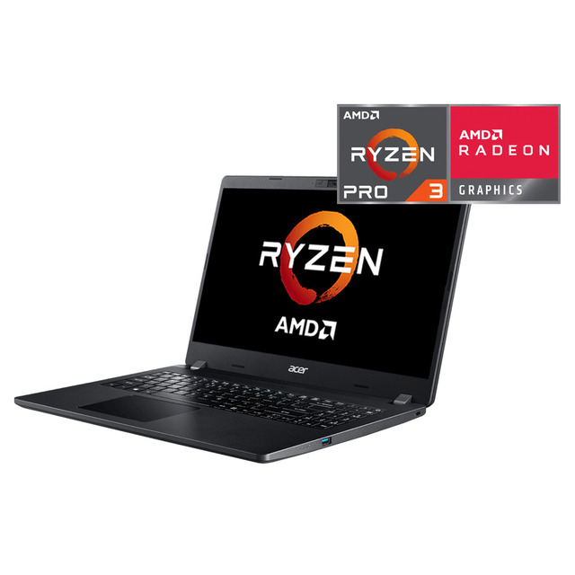 Ноутбук Acer TravelMate P2 TMP215-41-G2-R23T Ryzen 7 Pro 5850U 16Gb SSD512Gb 15.6 IPS FHD (1920x1080) Windows 10 Professional black WiFi BT Cam