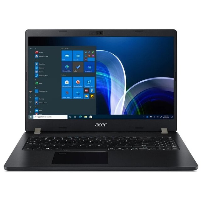 Ноутбук Acer TravelMate P2 TMP215-41-G2-R63W Ryzen 5 Pro 5650U 8Gb SSD256Gb 15.6 IPS FHD (1920x1080) Windows 10 Professional black WiFi BT Cam