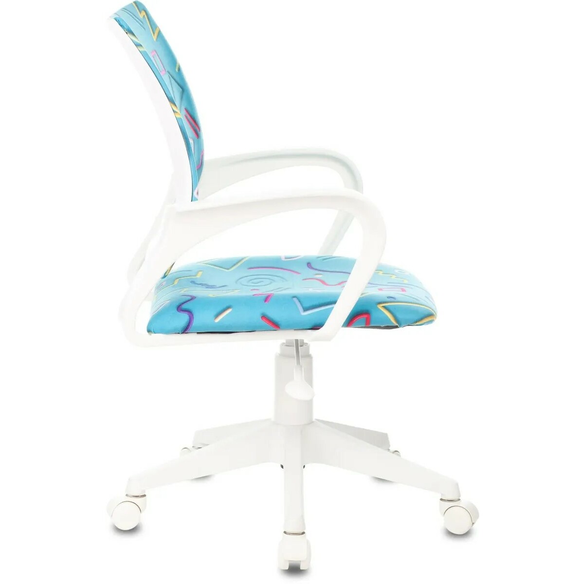 Кресло детское Бюрократ BUROKIDS 1 W (Цвет: Blue / White)