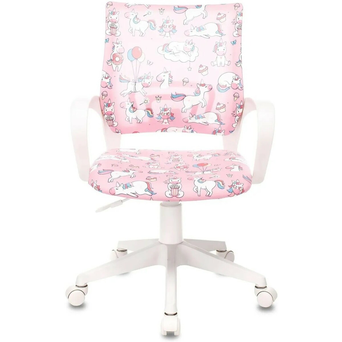 Кресло детское Бюрократ BUROKIDS 1 W (Цвет: Pink/White)