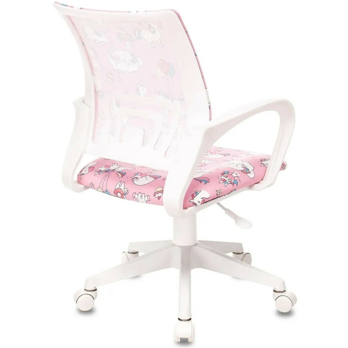 Кресло детское Бюрократ BUROKIDS 1 W (Цвет: Pink/White)