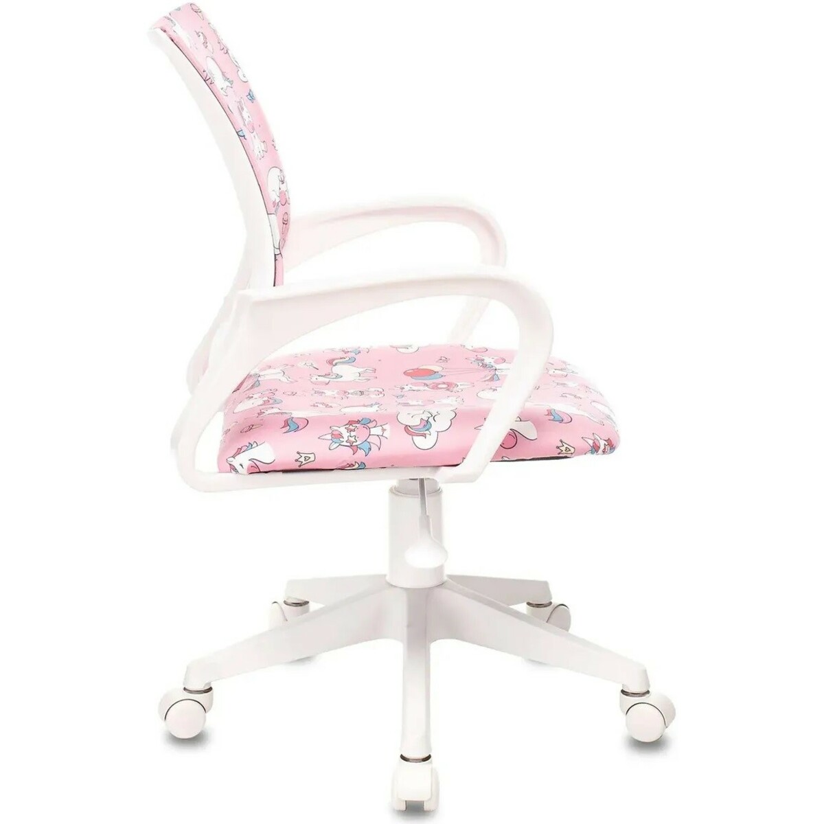 Кресло детское Бюрократ BUROKIDS 1 W (Цвет: Pink/White)