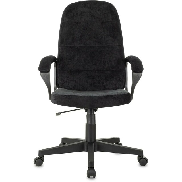 Кресло руководителя Бюрократ CH 002 Fabric, черный 