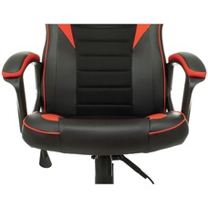 Кресло игровое Zombie GAME 16 (Цвет: Black/Red)