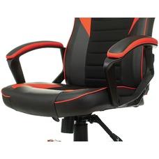 Кресло игровое Zombie GAME 16 (Цвет: Black/Red)