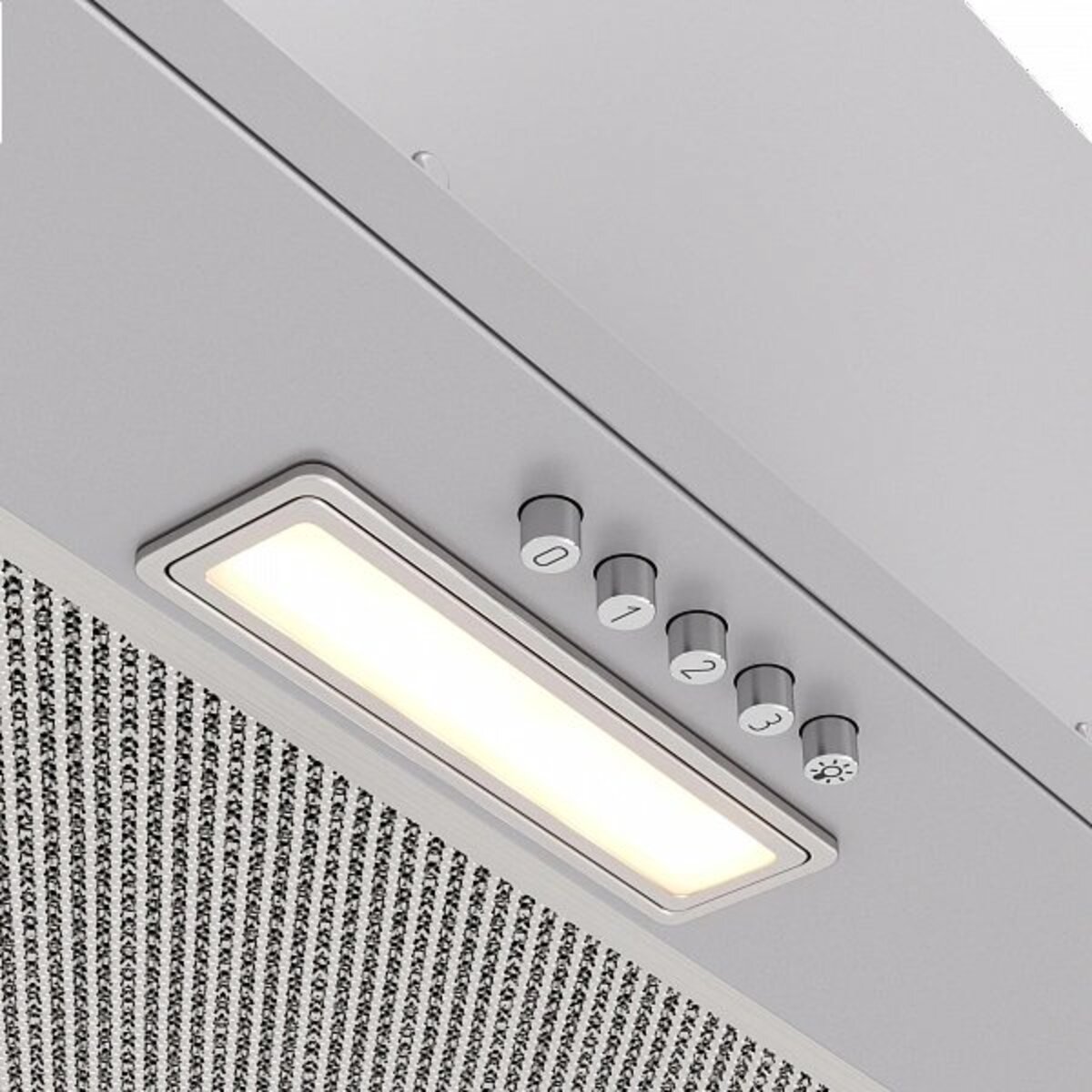 Вытяжка встраиваемая Elikor Cube Basic 60П-500-К3Д (Цвет: Inox)