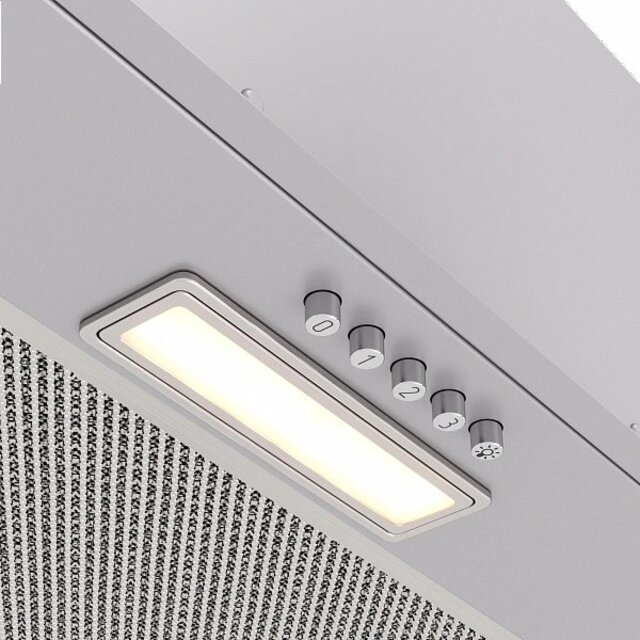Вытяжка встраиваемая Elikor Cube Basic 60П-500-К3Д (Цвет: Inox)