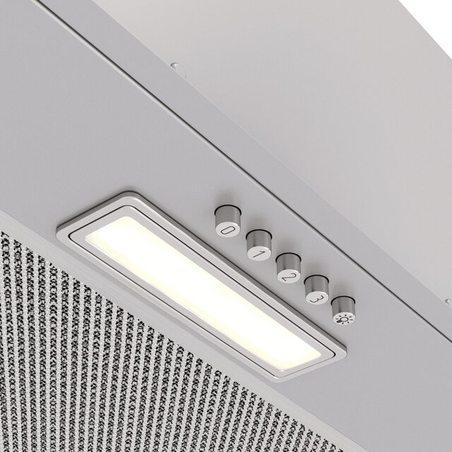 Вытяжка встраиваемая Elikor Cube Basic 60П-500-К3Д (Цвет: Inox)