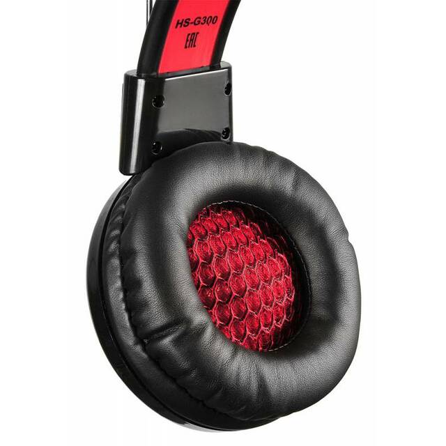 Компьютерная гарнитура Oklick HS-G300 ARMAGEDDON (Цвет: Black/Red)