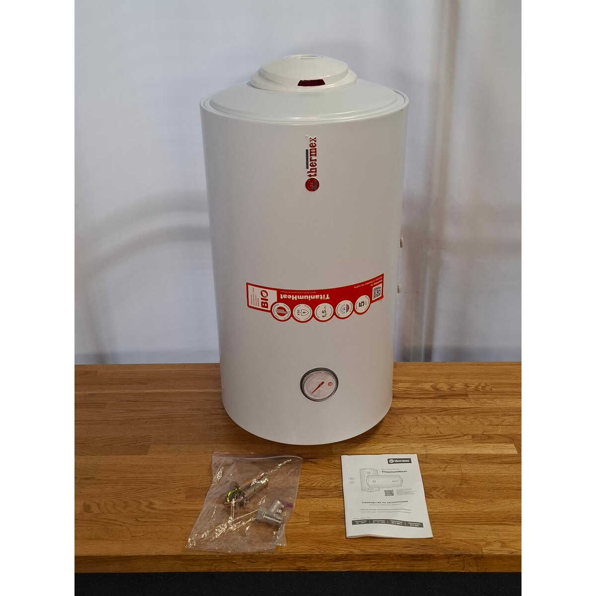 Водонагреватель Thermex TitaniumHeat 50 H Slim, белый