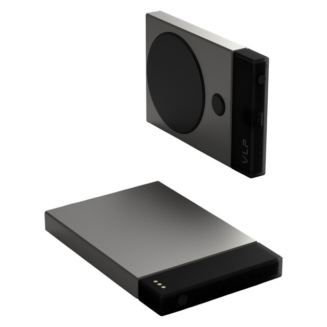 Аккумулятор внешний VLP NEO MagSafe, Qi2, 5000 mAh, 3A, USB-C, Phantom, серый