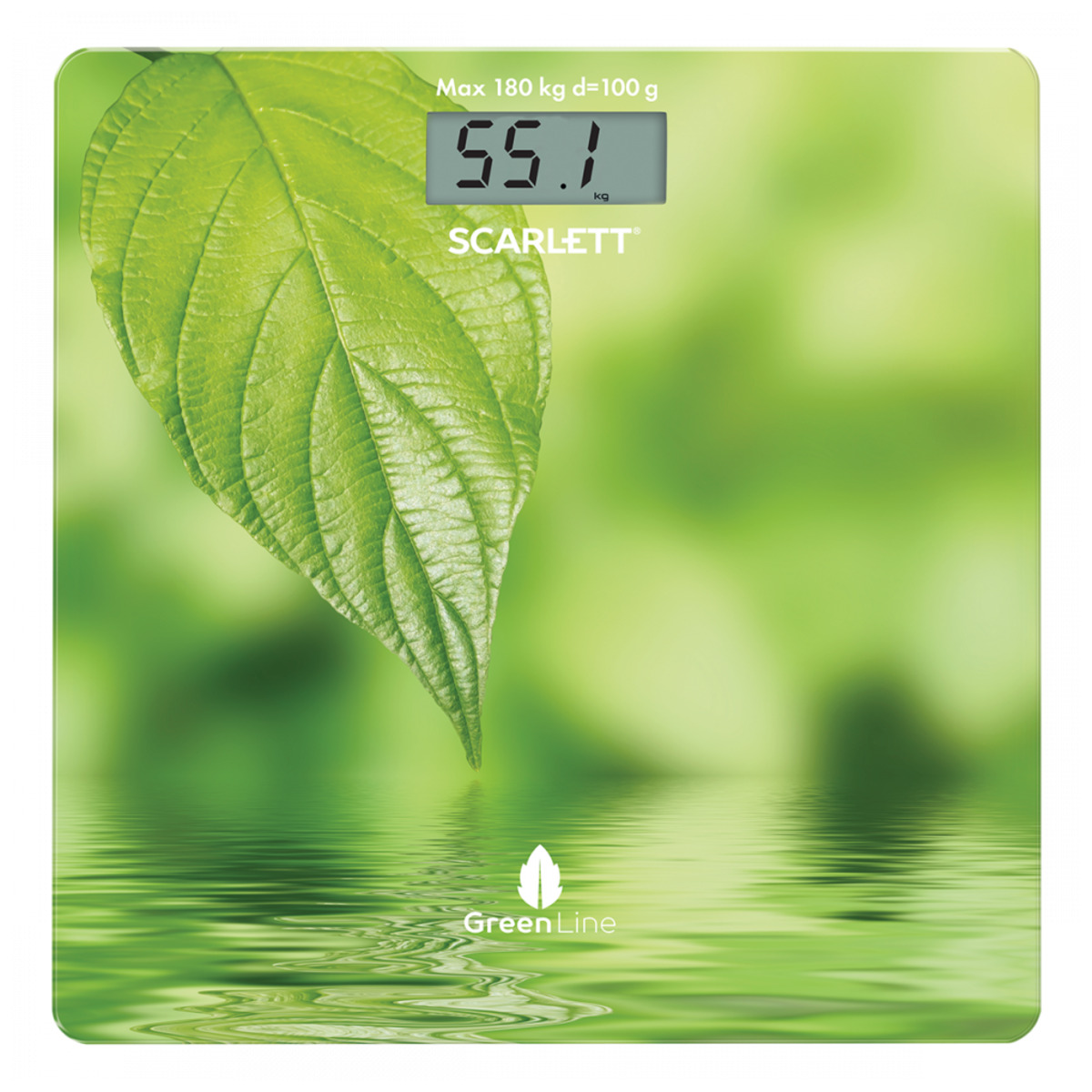 Весы напольные электронные Scarlett SC-BS33E102 (Цвет: Green)