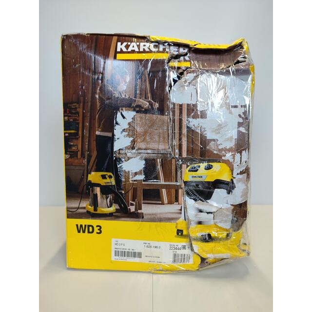 Строительный пылесос Karcher WD 3 P S V-17 / 4 / 20 (Цвет: Yellow)