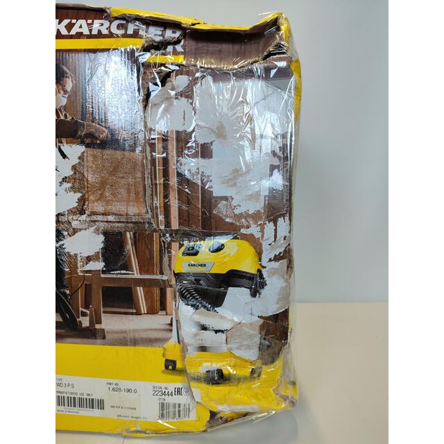 Строительный пылесос Karcher WD 3 P S V-17 / 4 / 20 (Цвет: Yellow)