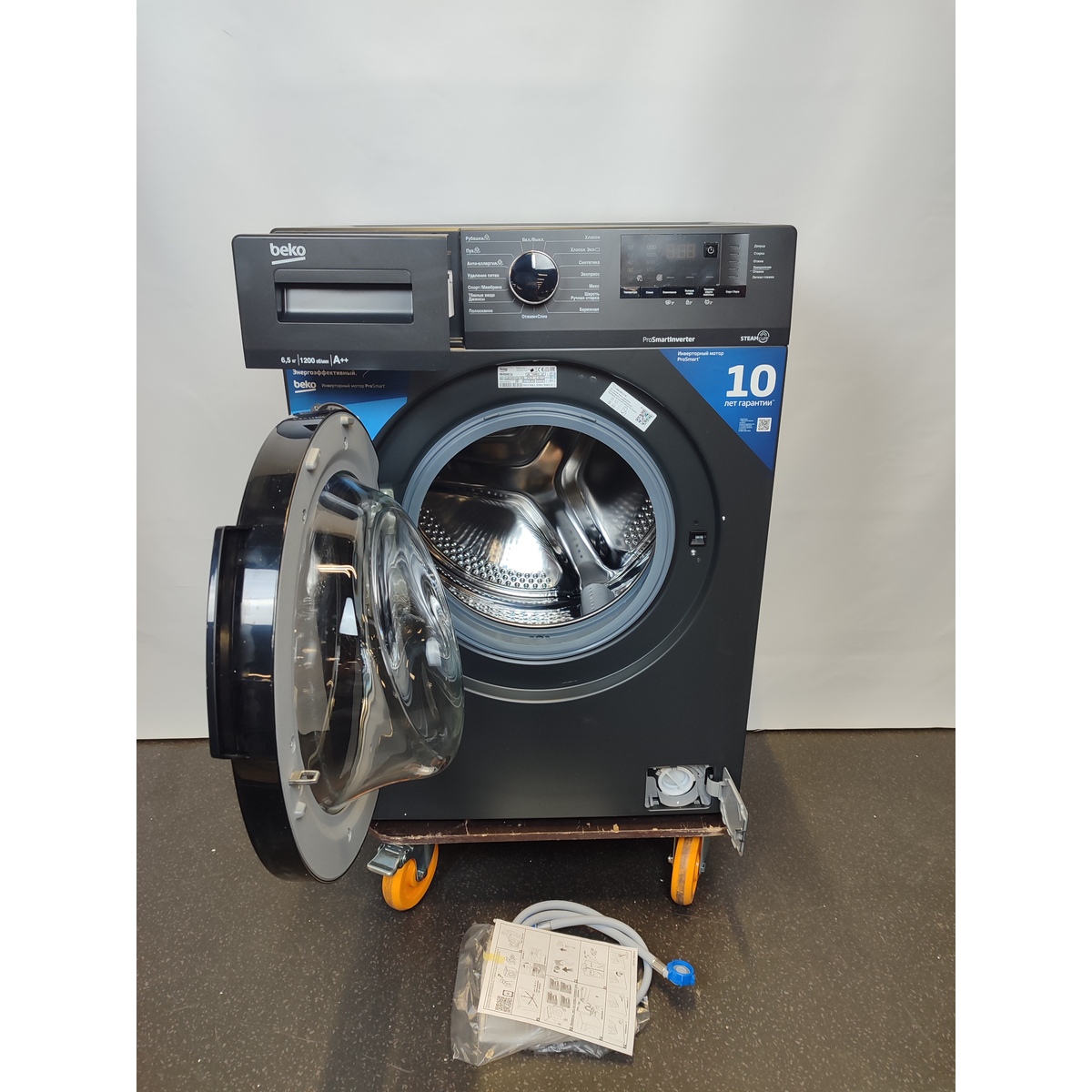 Стиральная машина Beko WSPE6H612A (Цвет: Anthracite)
