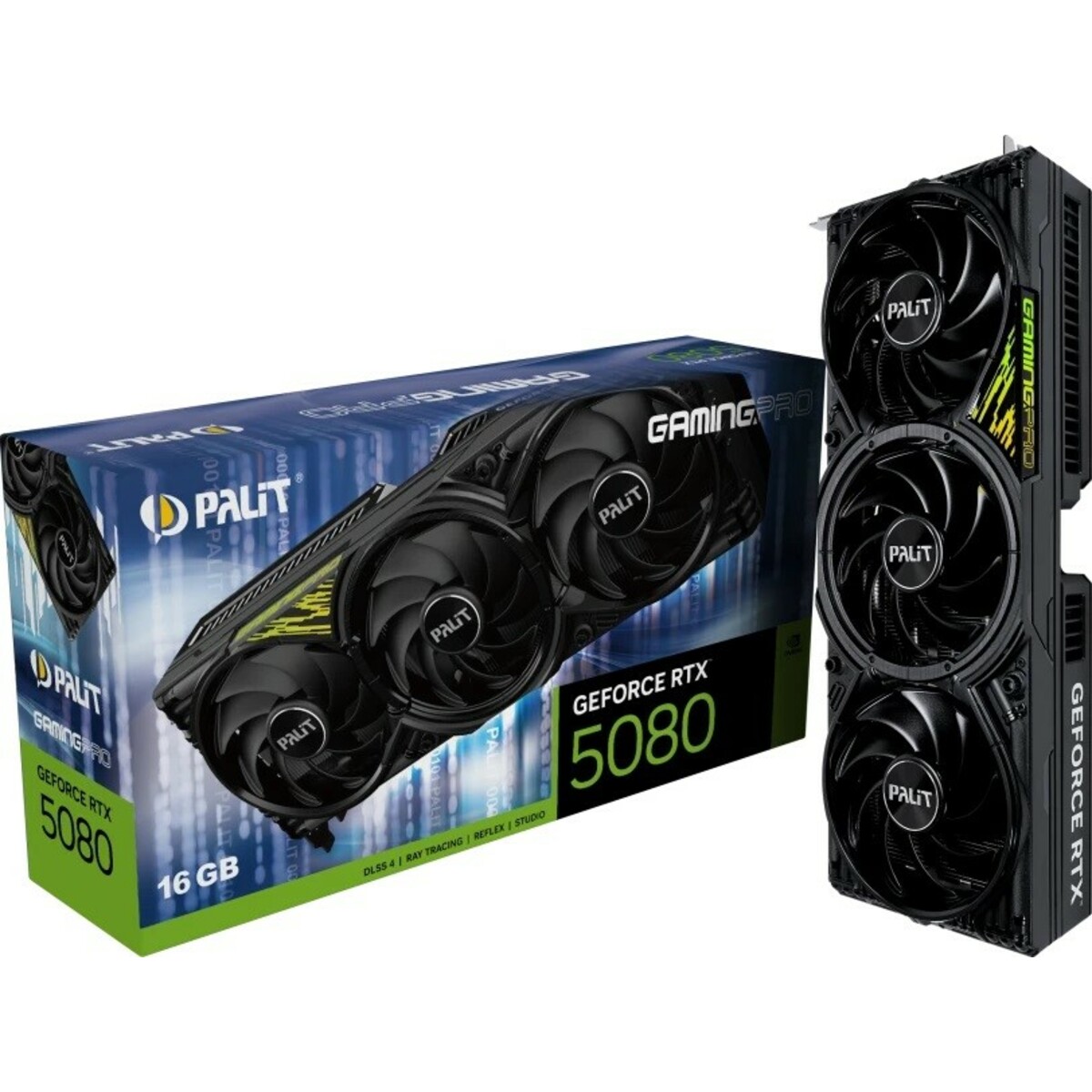 Видеокарта Palit GeForce RTX 5080 GamingPro V1 16G (NE75080019T2-GB2031Y)