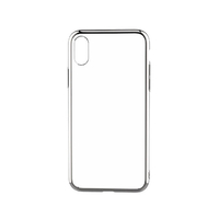 Чехол-накладка Devia Glitter Soft Case для смартфона iPhone X/XS (Цвет: Silver)
